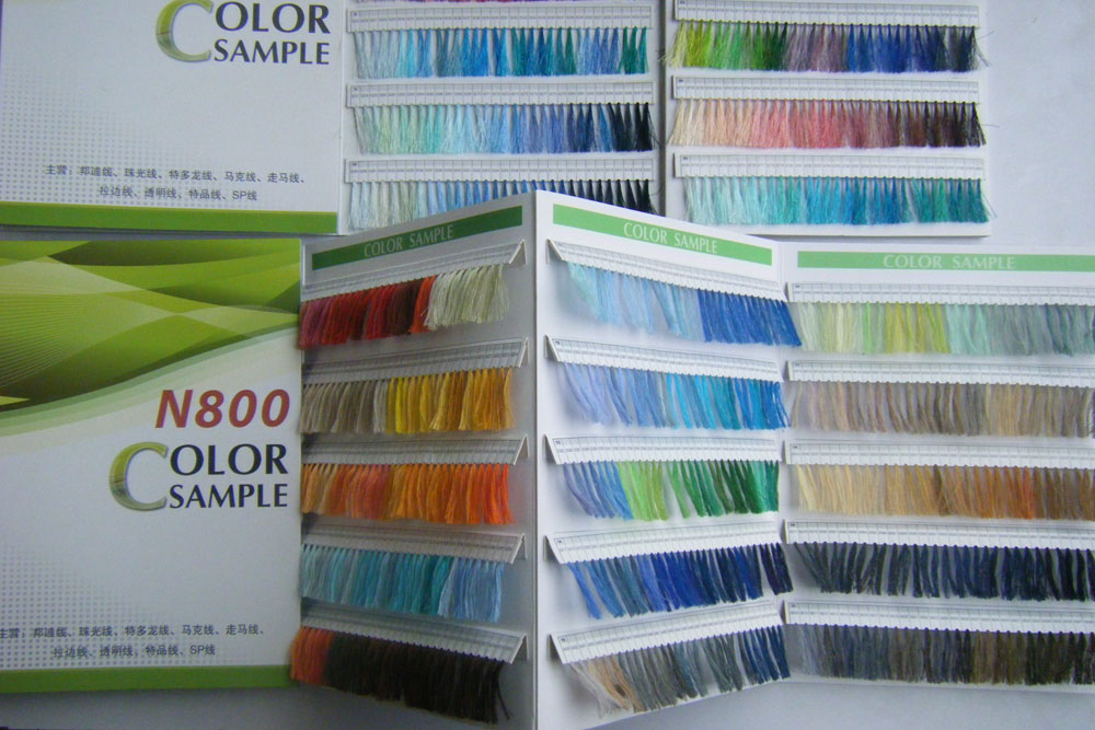 Dressing type color card